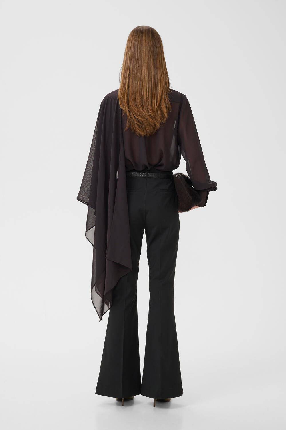 GZlynne scarf skjorte - Ganache